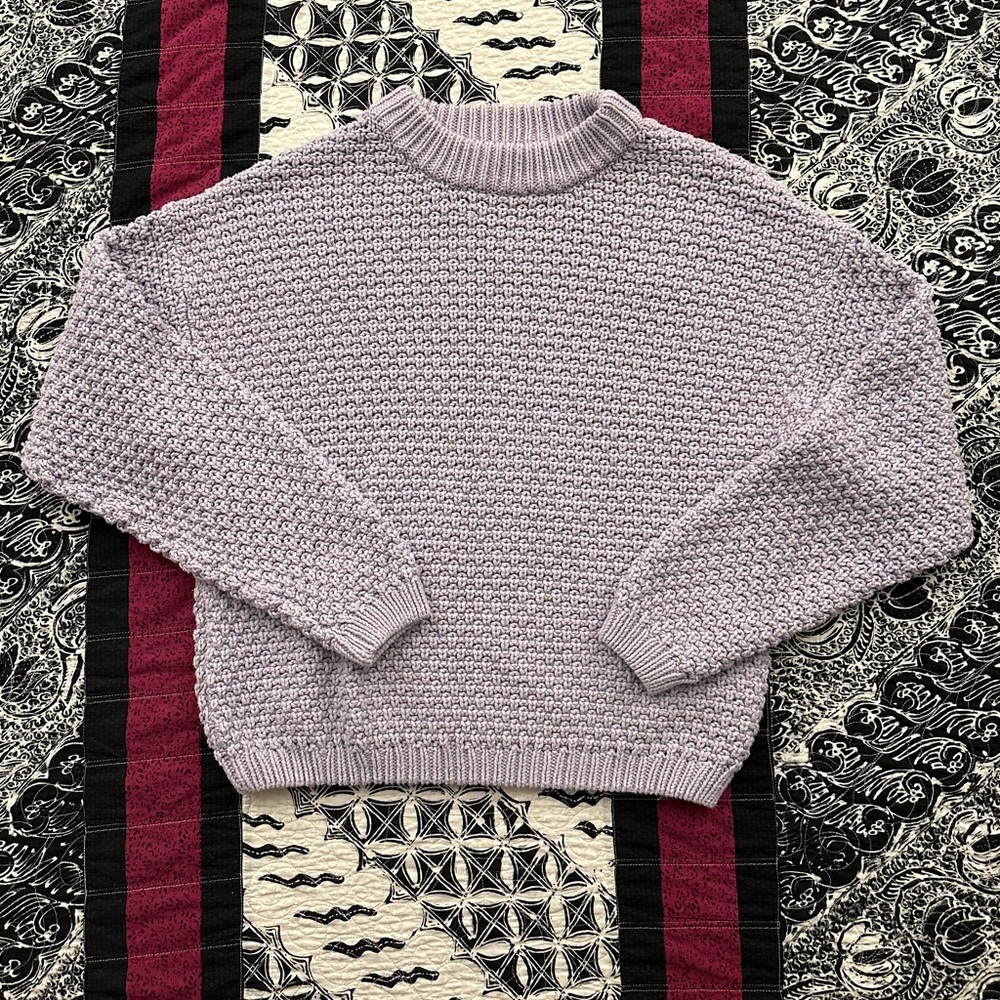Lavendar Knit Sweater 💜